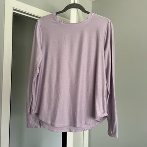 DSG Women's 365 Heather Long Sleeve Shirt (Lavender)